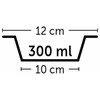 Flamingo mėlynas dubuo šuniui su neslystančiu pagrindu ø 12cm - 300ml