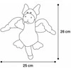 Flamingo minkštas žaislas Dragon šunims 26cm