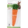 Flamingo morkos formos žaislas graužikams 13cm