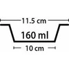 Flamingo rožinis kačių dubuo su neslystančiu pagrindu ø 11cm - 160ml