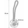 Flamingo šunų žaislinis kamuolys su virve 25cm