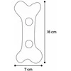 Flamingo vištienos skonio kramtomasis žaislas šunims 16cm