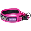 Freedog Import Sl Freedog Boreal fuksijų rožinės spalvos antkaklis šuniui 25 mm x 53–63 cm