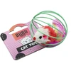 HiBrand Sp. z o.o. Bubu Pets katės žaislas pelė metaliniame tinkliniame kamuoliuke 6 cm (asorti)