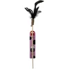 HiBrand Sp. z o.o. Bubu Pets medinė katės meškerėlė su plunksnomis 58 cm