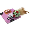 HiBrand Sp. z o.o. Bubu Pets virvelinis kamuoliukas su plunksna 7 cm 1 vnt. (asorti)