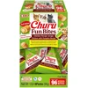 Churu Fun Bites skanėstas katėms su vištiena ir moliūgu suktinukai 96g (8x12g)