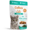 Kačių Maistas - CALIBRA Cat Life Sterilised lašiša in Gravy 85g