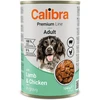 NOVIKO Animal Health s.r.o. Calibra Premium ėrienos ir vištienos konservas šunims 1240 g