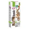 Pw Hobby LoLo Pets Smakers 3in1 skanėstų lazdelės graužikams su daržovėmis, vaisiais ir saldžiavaisio pupmedžio pupelėmis 3 vnt 1