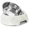 Rinaldo Franco Spa Record balto melamino pagrindo dubuo šunims ø 22,5cm - 700ml
