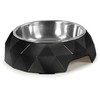 Rinaldo Franco Spa Record juodo melamino pagrindo dubuo šunims ø 14cm - 160ml
