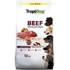 TROPIDOG Premium Adult Medium &amp; Large jautiena su ryžiais - sausas šunų maistas - 12 kg