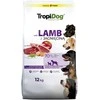 TROPIDOG Premium Adult Medium &amp; Large ėriena su ryžiais - sausas šunų maistas - 12 kg