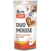 Vafo Praha Sro Brit Care Creamy Duo Mousse with Salmon and Tuna skanėstas katėms 4x14g