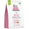 Brit Care Sustainable Adult Small Breed vištiena&Insect sausas Maistas šunims, 3kg