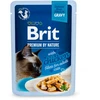 Konservai katėms su vištienos file 85 g Brit Premium