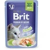 Brit Premium Delicate Fillets in Jelly su upėtakiu 85 g