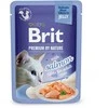 Vafo Praha Sro Brit KOT paketėlis 85g premium gelis LAŠIŠOS ĮDAŽAS