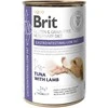 Brit GF Veterinary Diets konservai šunims Gastrointestinal Low fat (tunas, ėriena) 400g