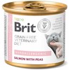 Brit GF Veterinary Diets konservai katėms Hypoallergenic 200g