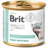 Brit GF Veterinary Diets konservai katėms Struvite 200g