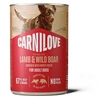 Vafo Praha Sro Carni Love Carnilove Dog Can Pat šlapias šunų ėdalas su ėriena ir šernu bei juodaisiais serbentais 400g