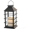 0,06W LED pastatomas lauko šviestuvas su saulės baterija CANDELIO, juodas, 2700K, IP44