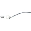 0,2W LED įleidžiamas šviestuvas STARLIGHT, baltos/sidabro sp.