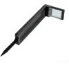 0,2W LED įsmeigiamas šviestuvas su saulės baterija SPIKE, juodas, 6500K, IP44