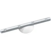 Lubinis šviestuvas 0,6W LED paviršinis šviestuvas LEDSTIXX, sidabro sp., 6500K, su baterija