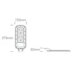 100W LED gatvės šviestuvas, antracito sp., 3000/4000/5000K, 70118B/AN/V