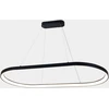 100W LED pakabinamas šviestuvas GRACE, juodas, 2700/3000/4000K, dimeriuojamas, C3848573NDT