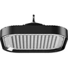 100W LED pramoninis šviestuvas, juodas, 4500K, IP65
