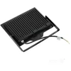 100W LED prožektorius DELYO MHN, juodas, 6000K, IP65
