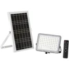 100W LED prožektorius su saulės baterija GLASER, sidabro sp., 4000K, IP65