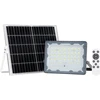 Pakabinamas šviestuvas 100W LED prožektorius su saulės baterija TIARA, pilkas, 4000K