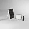 100W LED prožektorius su saulės baterija GLASER, sidabro sp., 3000K, IP65
