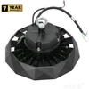 100W LED UFO šviestuvas ANICA, juodas, 4000K, IP65, DALI