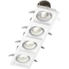 102W įleidžiamas šviestuvas BERYL NEW LED K-2, baltas, 4000K, IP44
