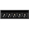 10,5W LED įleidžiamas šviestuvas Juodas FOSTER TILT 5, juodas, 2700K
