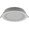 10,5W LED įleidžiamas šviestuvas PT 06, matinės baltos sp., 3000K/RGB