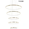 105W LED pakabinamas šviestuvas RING SLIM L, aukso sp., 3000K