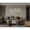 10,5W LED sieninis šviestuvas CHAMALEON, sendinto aukso sp., 3000K, dimeriuojamas, IP54, A3975101OSPDT