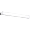 Sieninis šviestuvas 10,5W LED sieninis/veidrodžio šviestuvas BOX, sidabro sp. korpusu, 3000K, IP44, A32000C