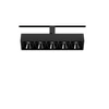 10,5W LED šviestuvas į magnetines sistemas Juodas FOSTER 48V TILT 5 FLOOD, juodas, 3000K, DALI