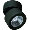 Lubinis šviestuvas 10,6W LED paviršinis šviestuvas MORIS, juodas, 3000K, 4208301