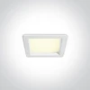 10W įleidžiamas šviestuvas, baltas, 3000/4000/6000K, IP44, 50110UV/W/V