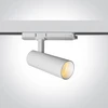 10W LED akcentinis šviestuvas į 3 fazių bėgelius, baltas, 3000/3500/4000K, 65606AT/W/V