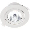 10W LED įleidžiamas pakreipiamas šviestuvas PT 08, matinės baltos sp., 3000K
